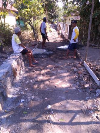 Pembangunan Corblok Gegunung