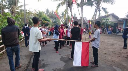 Lomba Jalan Sehat Dusun Baros