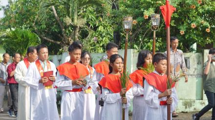 KAMIS PUTIH, JUMAT ADI, VIGILI PASKAH, dan MINGGU PASKAH 