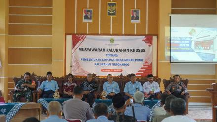 MUSYAWARAH KALURAHAN KHUSUS TENTANG PEMBENTUKAN KOPRASI MERAH PUTIH