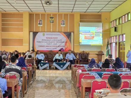 SOSIALISASI PENGISIAN LOWONGAN PAMONG KALURAHAN