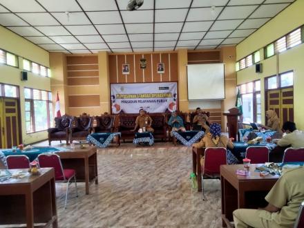 PENYUSUNAN STANDAR OPERASIONAL PROSEDUR (SOP) PELAYANAN PUBLIK