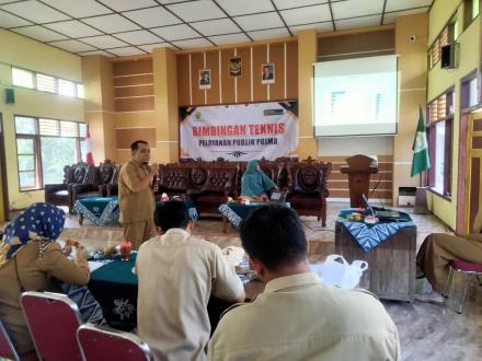 BIMBINGAN TEKNIS PELAYANAN PUBLIK PRIMA
