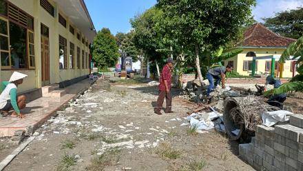 Pengukuran Awal Lokasi Calon Pendopo Tirtohargo Dimulai