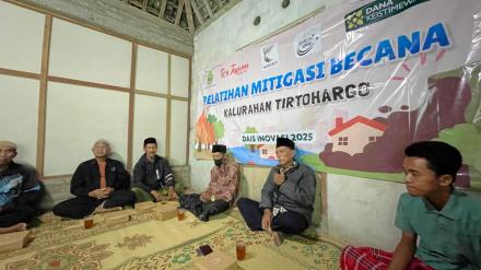 Pelatihan Mitigasi Bencana di Padukuhan Gegunung