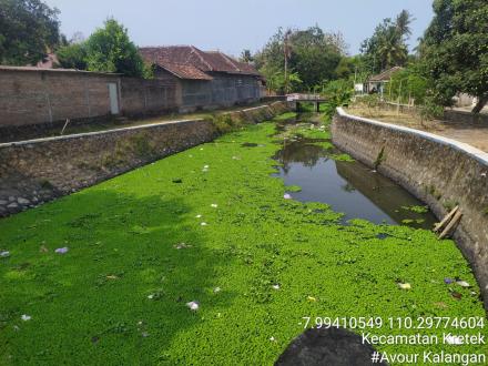 Pemerintah Kalurahan Tirtohargo Melakukan Pemetaan Saluran Affur Tirtohargo untuk Cegah Genangan