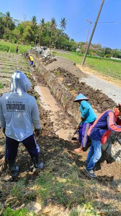 PEMBANGUNAN CYCLOP DI PADUKUHAN GUNUNGKUNCI PERKUAT INFRASTRUKTUR KALURAHAN TIRTOHARGO
