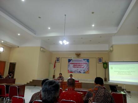 Tingkatkan Ketertiban Tata Ruang, Pamong Kalurahan Ikuti Diseminasi Perbup No. 37 Tahun 2026